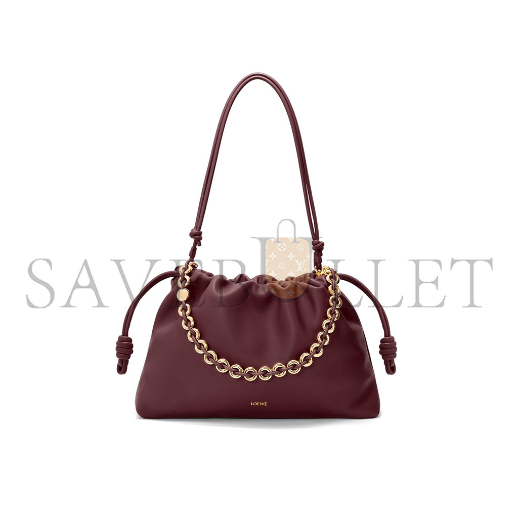 l*ew* large flamenco purse in mellow nappa lambskin a411fpdx01 (41*26*9cm)